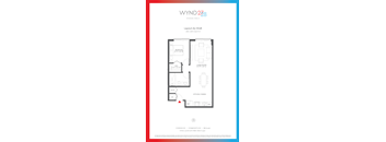 W28 - 1BR 1BA_685 SF - A5 at WYND 27 & WYND 28, Miami