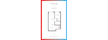 W28 - 1BR 1BA_685 SF - A6 at WYND 27 & WYND 28, Miami, Florida