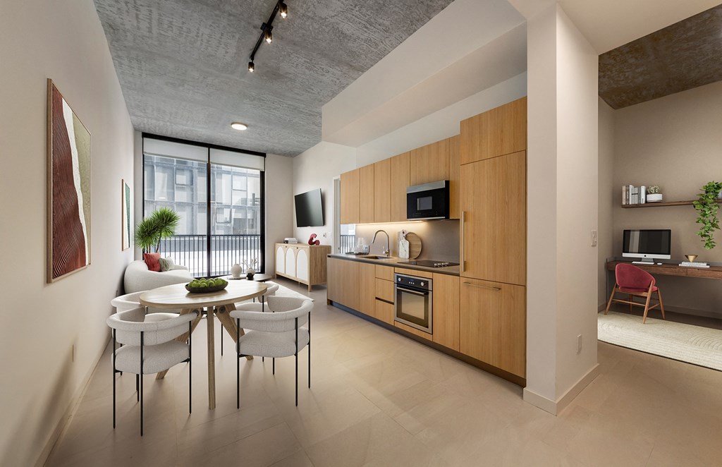 Fully Equipped Kitchen With Modern Appliances at WYND 27 & WYND 28, Miami, FL, Florida , 33127