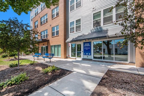 the building in which the apartment is located