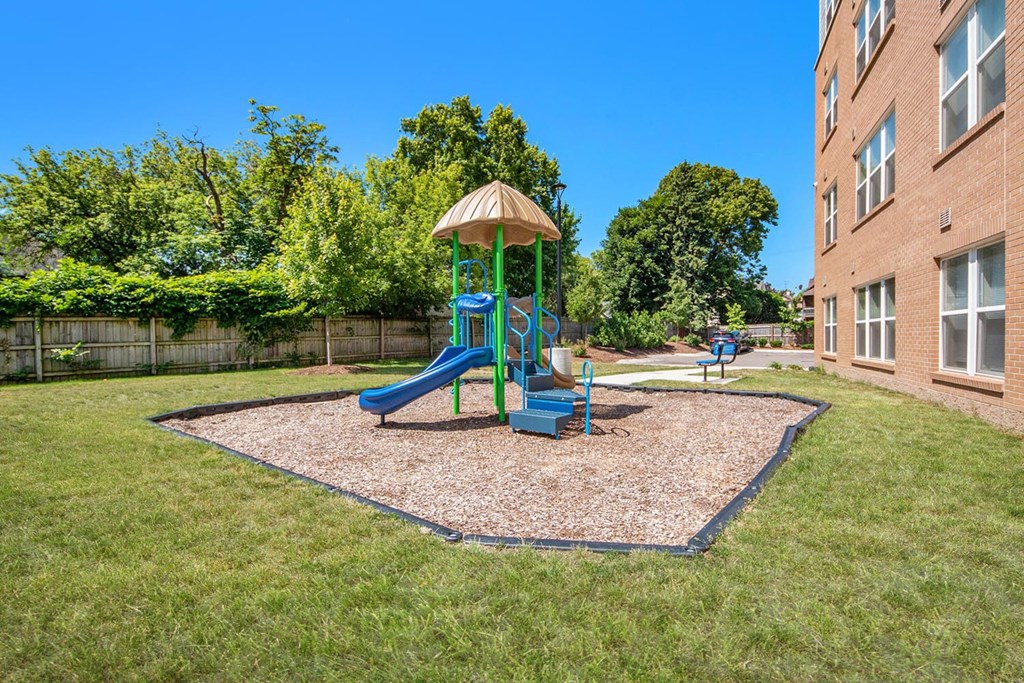 our apartments have a playground for your kids to play