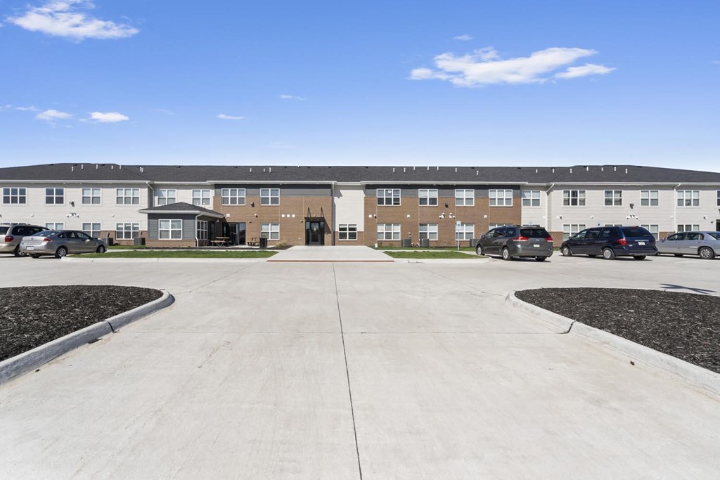 our apartments offer a parking lot for your car