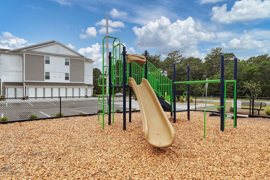 our apartments showcase a playground