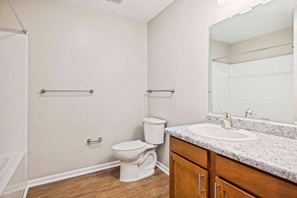 a bathroom with a toilet and a sink and a mirror