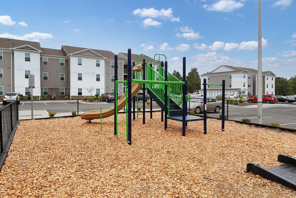 our apartments in a city have a playground