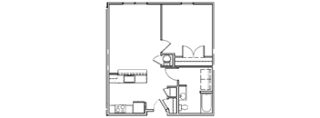 bedroom floor plan | luxury apartments for rent in brookhaven ga | the mille bro