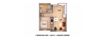 One Bedroom Unit