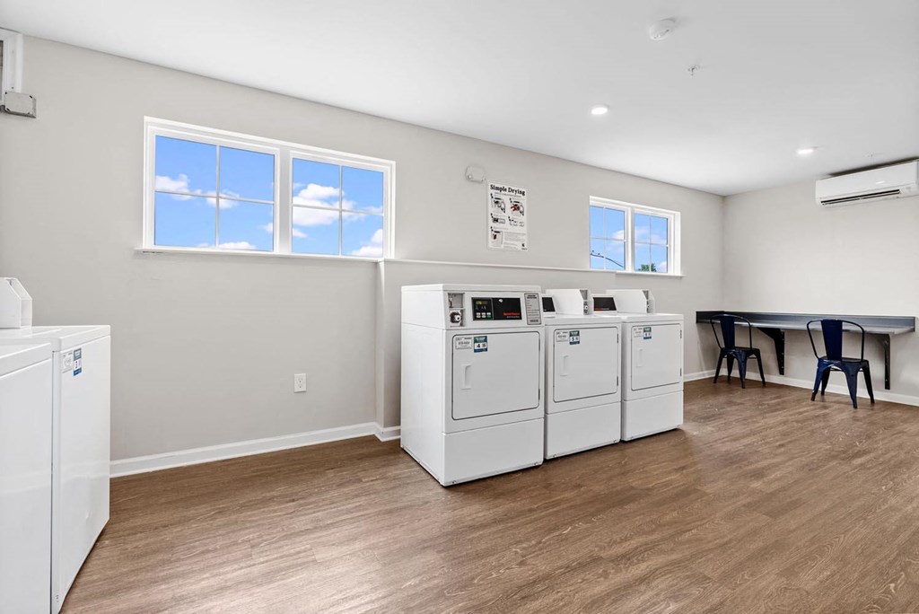 our apartments have a laundry room with washer and dryer