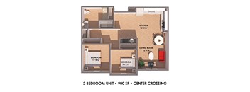 2 Bedroom
