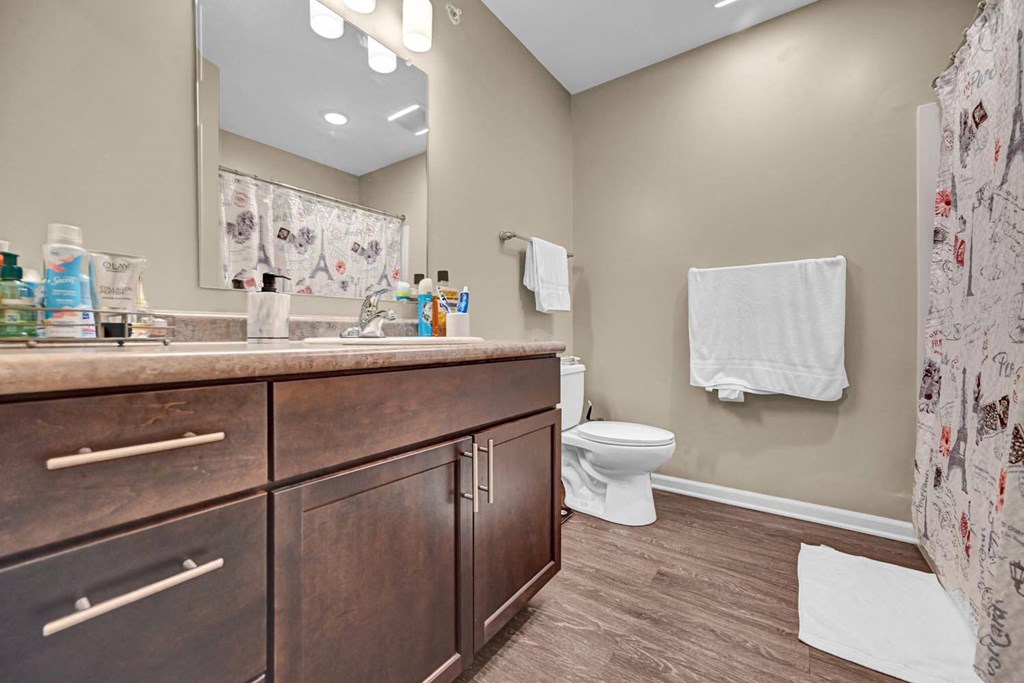 our apartments offer a bathroom with a shower