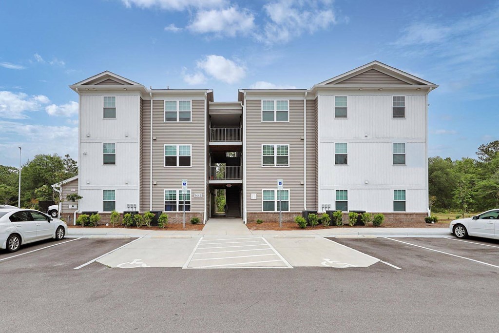 our apartments offer a parking lot