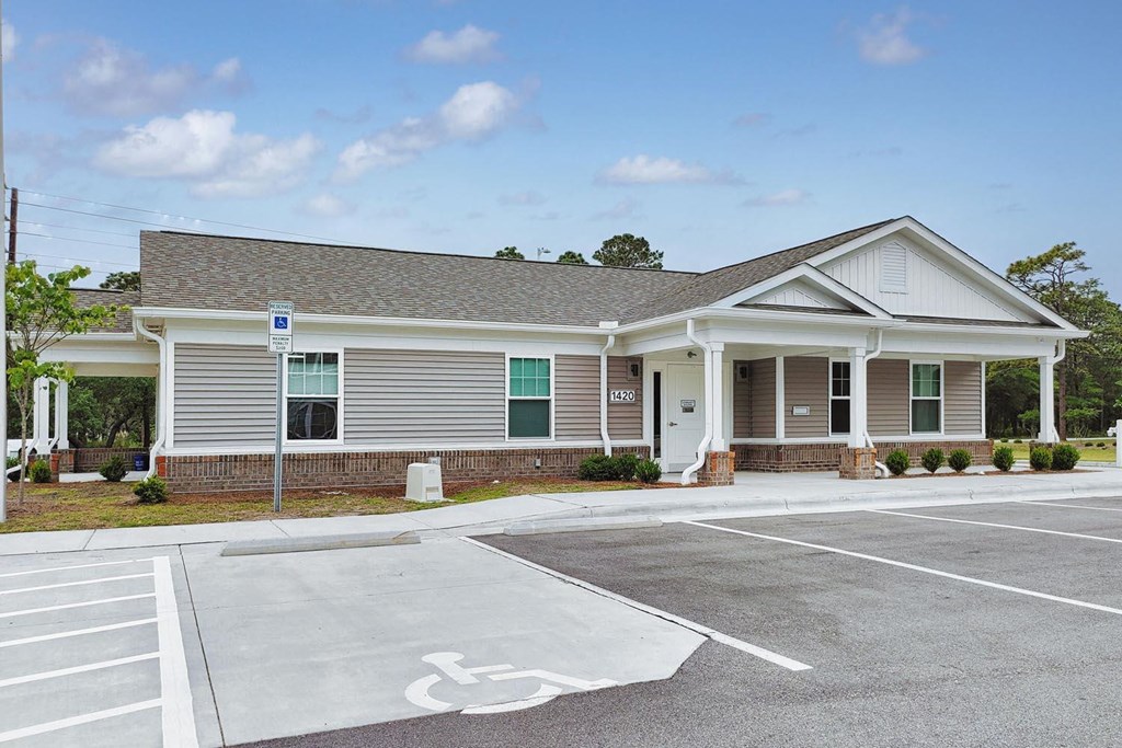 our apartments offer a parking lot in front of the building