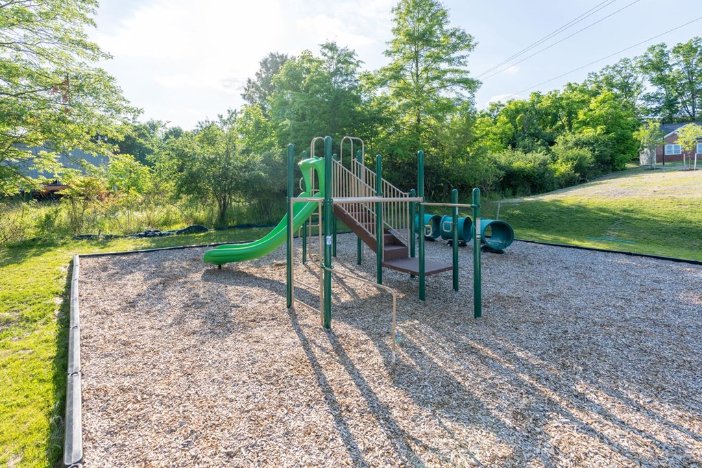 a playground at the preserve at greenidge park