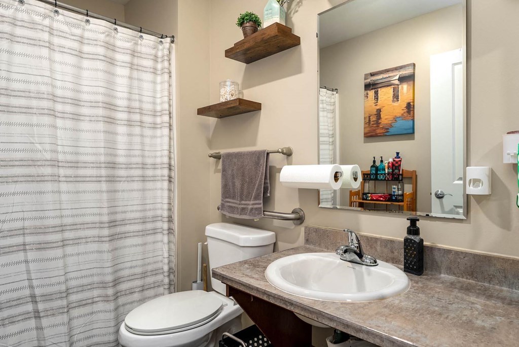 our apartments offer a bathroom with a shower