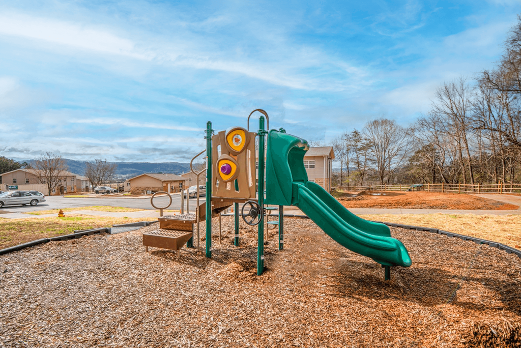 the preserve at ballantyne commons child playground with slide