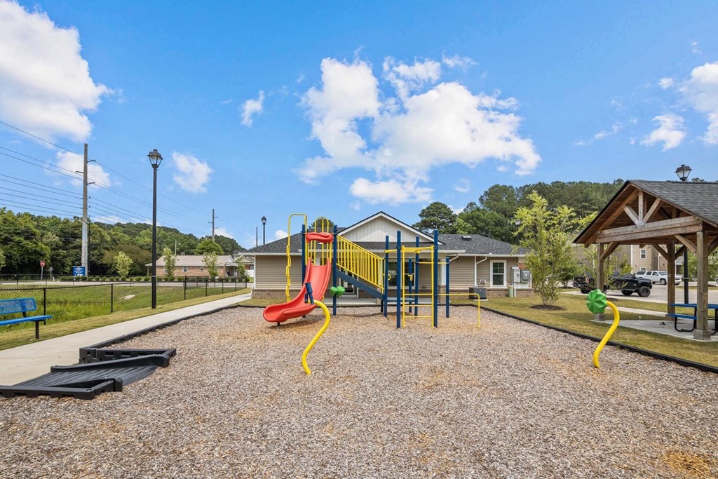 our apartments have a playground for your kids to play