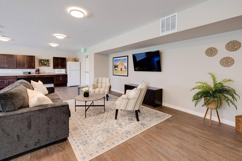 our apartments offer a living room