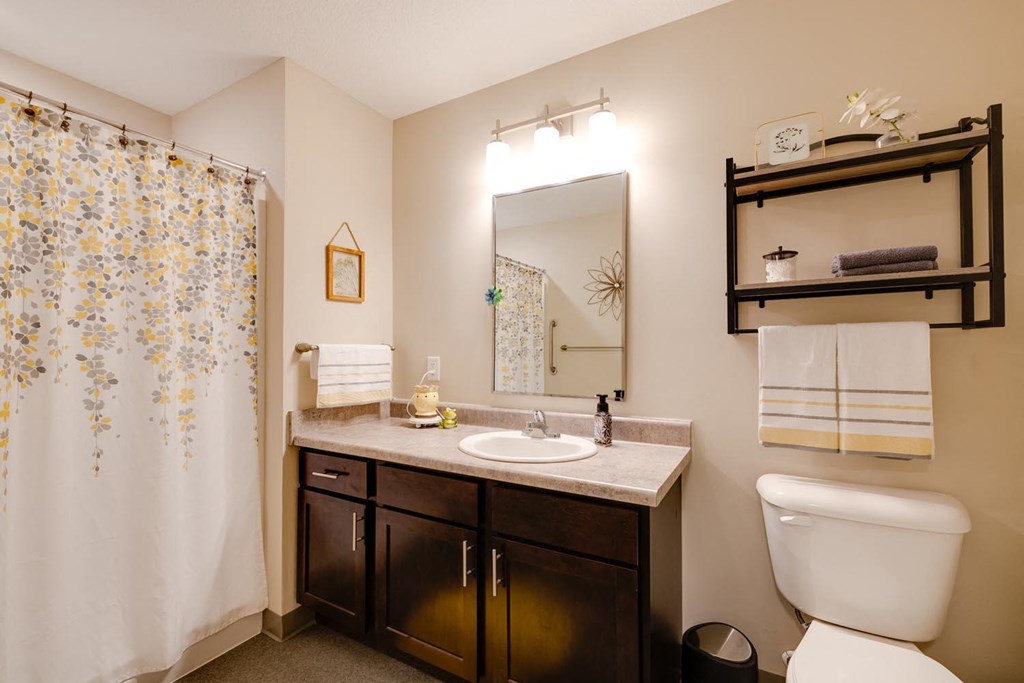 our apartments offer a bathroom with a shower