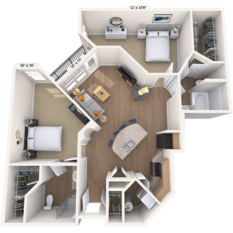 2815 Allen Street #120 Studio-2 Beds Apartment for Rent - Photo Gallery 31