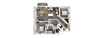 Traditional 2x2 1021-1078 SF