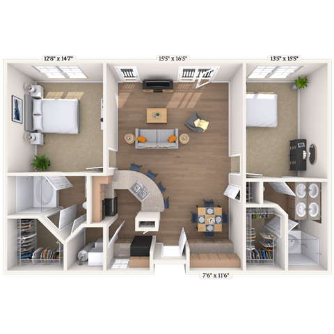 2815 Allen Street #120 Studio-2 Beds Apartment for Rent - Photo Gallery 28