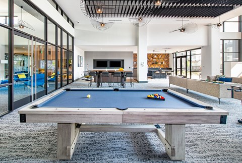Pool table at MAA Westglenn in Denver, CO