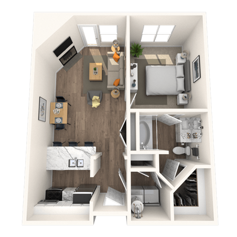 2815 Allen Street #120 Studio-2 Beds Apartment for Rent - Photo Gallery 18