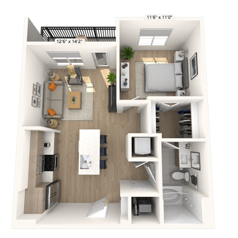 1250 Hitchings Way Studio-3 Beds Apartment for Rent - Photo Gallery 17