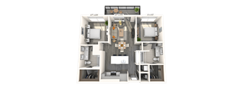 Traditional B11 2x2 1078 SF