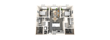 Traditional B2 2x2 1089 SF