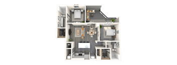 Traditional B4 2x2 1155 SF