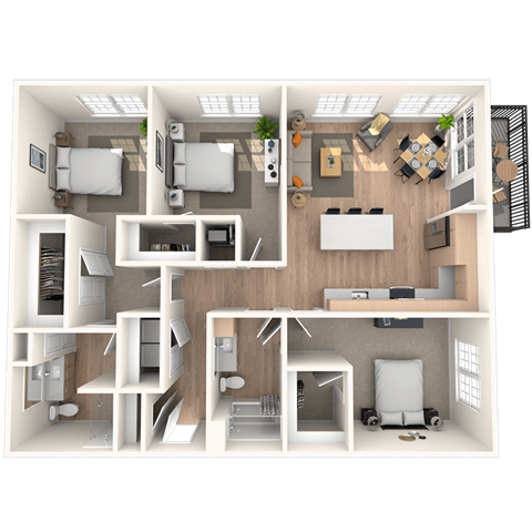 4710 Mint Leaf LN 1-3 Beds Apartment for Rent - Photo Gallery 43