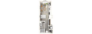 Studio E1 0x1 588 SF