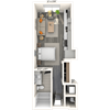 Studio M1 0x1 461 SF
