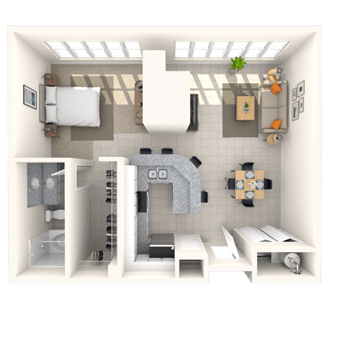 2815 Allen Street #120 Studio-2 Beds Apartment for Rent - Photo Gallery 41