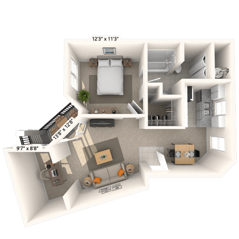 2815 Allen Street #120 Studio-2 Beds Apartment for Rent - Photo Gallery 91