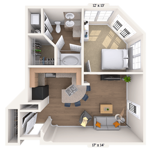 2815 Allen Street #120 Studio-2 Beds Apartment for Rent - Photo Gallery 53