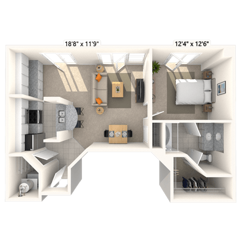 2815 Allen Street #120 Studio-2 Beds Apartment for Rent - Photo Gallery 55