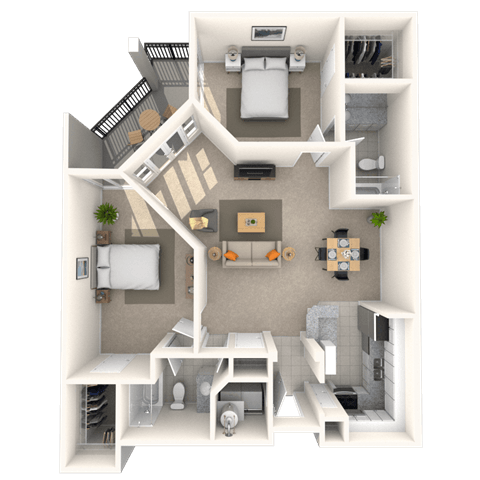 2815 Allen Street #120 Studio-2 Beds Apartment for Rent - Photo Gallery 99