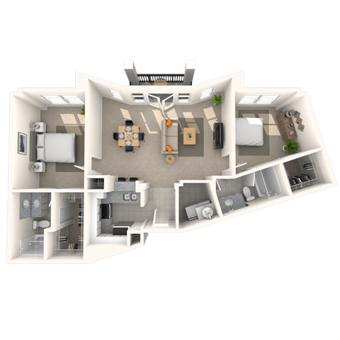 2815 Allen Street #120 Studio-2 Beds Apartment for Rent - Photo Gallery 101