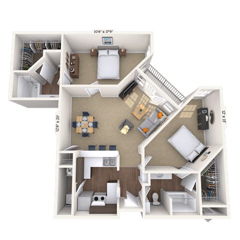 2815 Allen Street #120 Studio-2 Beds Apartment for Rent - Photo Gallery 76