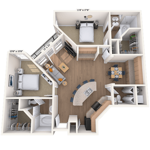 2815 Allen Street #120 Studio-2 Beds Apartment for Rent - Photo Gallery 59