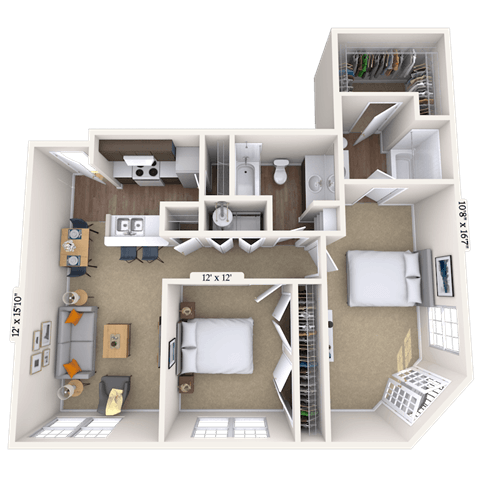 2815 Allen Street #120 Studio-2 Beds Apartment for Rent - Photo Gallery 74