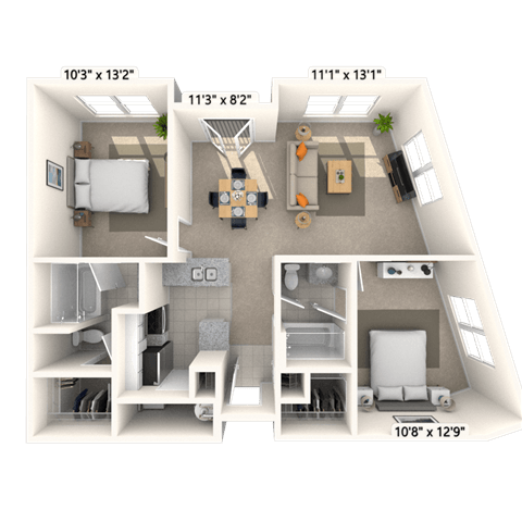 2815 Allen Street #120 Studio-2 Beds Apartment for Rent - Photo Gallery 103