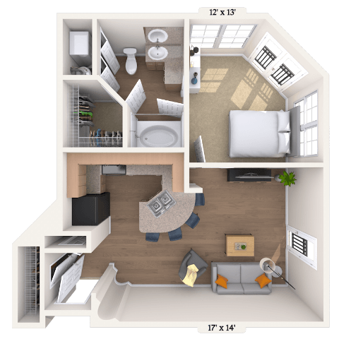 2815 Allen Street #120 Studio-2 Beds Apartment for Rent - Photo Gallery 53