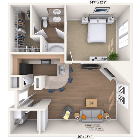 2815 Allen Street #120 Studio-2 Beds Apartment for Rent - Photo Gallery 49