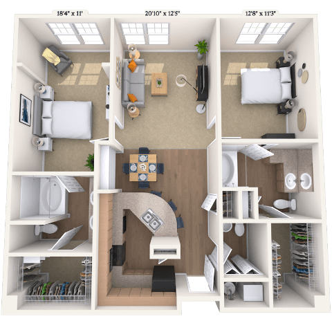 2815 Allen Street #120 Studio-2 Beds Apartment for Rent - Photo Gallery 58