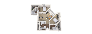 Traditional 2x2 1139 SF