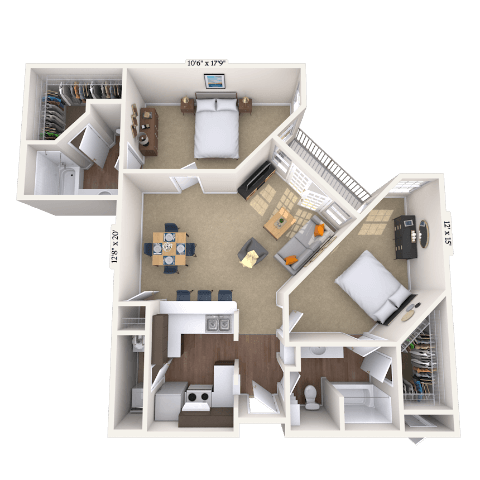 2815 Allen Street #120 Studio-2 Beds Apartment for Rent - Photo Gallery 76