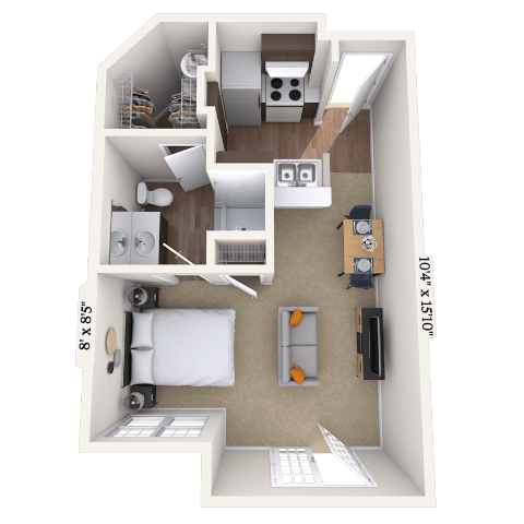 2815 Allen Street #120 Studio-2 Beds Apartment for Rent - Photo Gallery 63